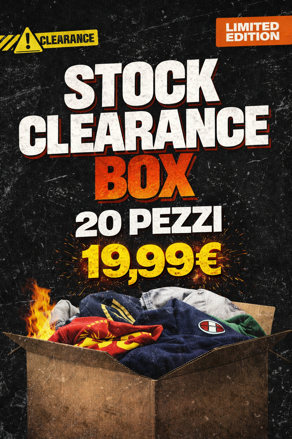 BOX SVUOTA MAGAZZINO – 20 Pezzi