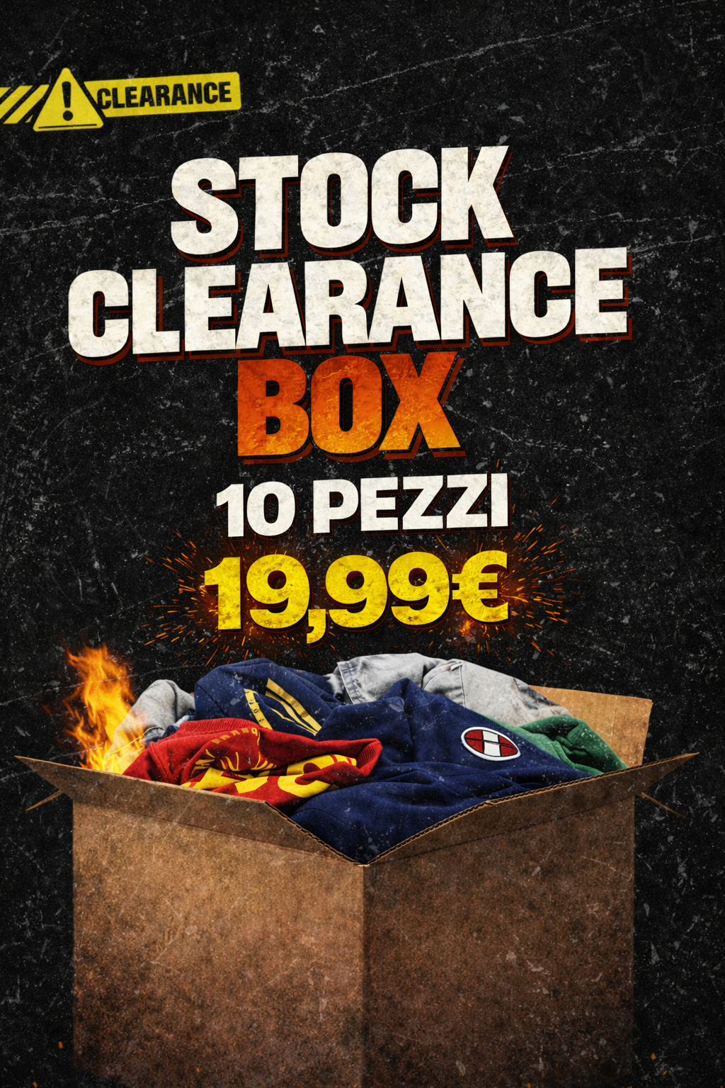 BOX SVUOTA MAGAZZINO – 10 Pezzi