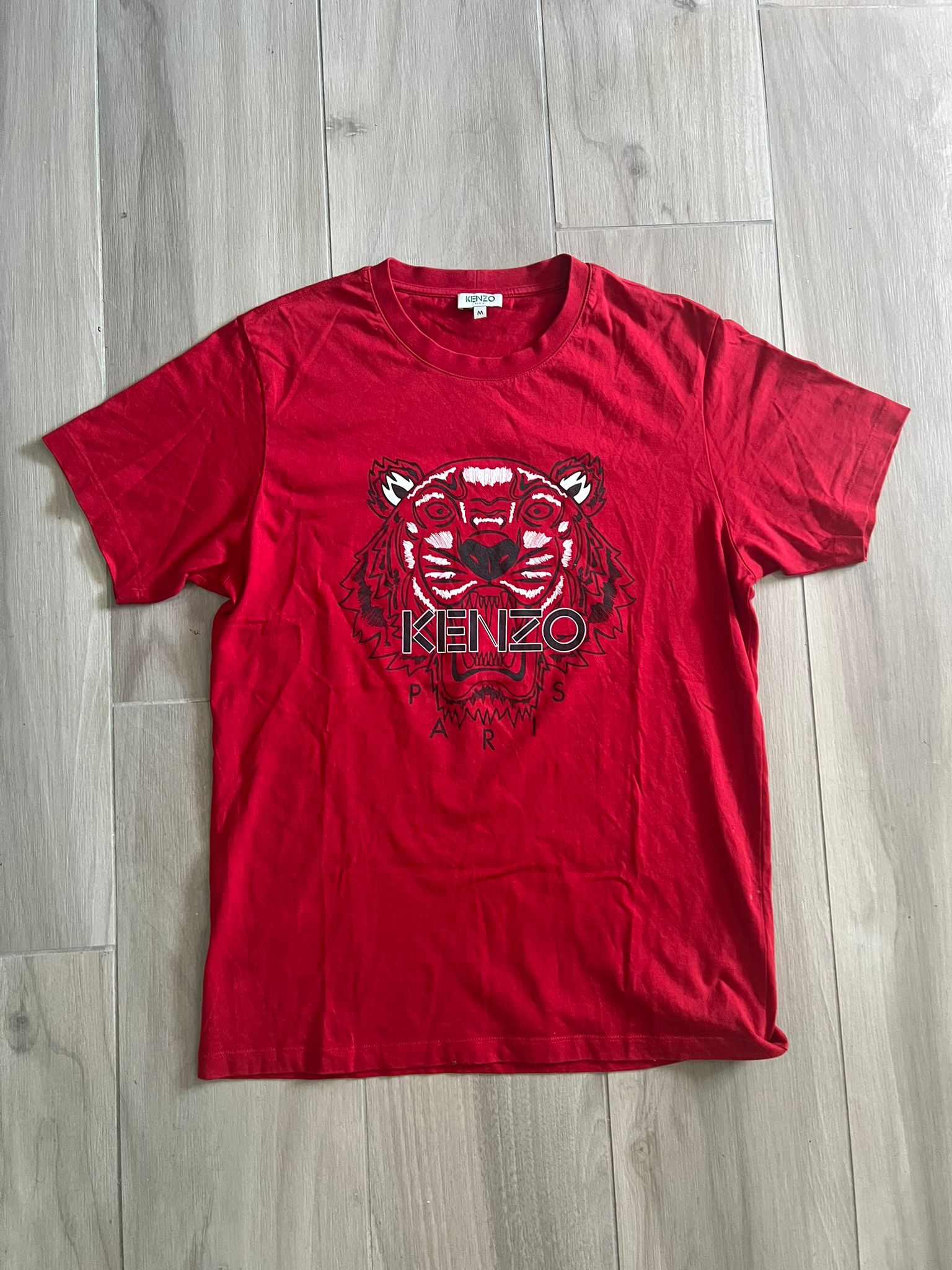 Kenzo Paris Tiger Tee Red – Size M
