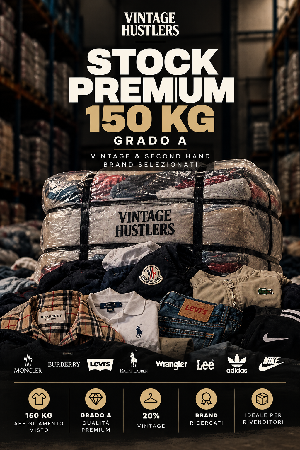 STOCK PREMIUM 150 KG – GRADO A